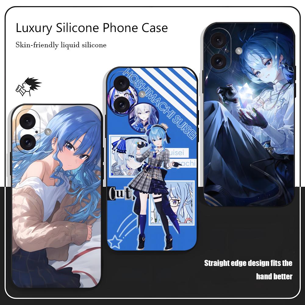 Computer Case - Virtual Hoshimachi Suisei Phone Case For