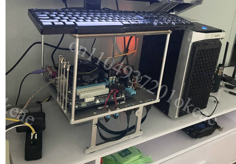 JXK-K2 Open Frame Full Aluminu - Aluminum Open Frame Test Bench Water Cooling review and price