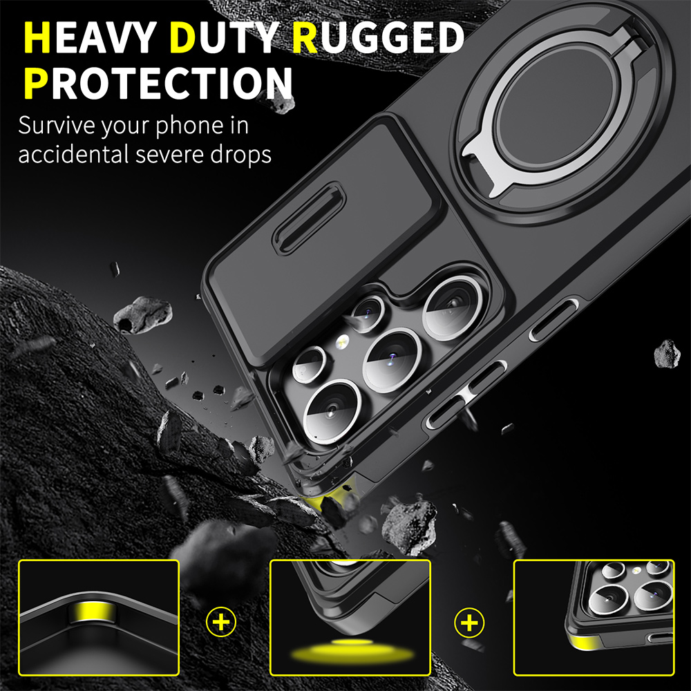 Magnetic Ring Stand Phone Case - Case Fans review and price