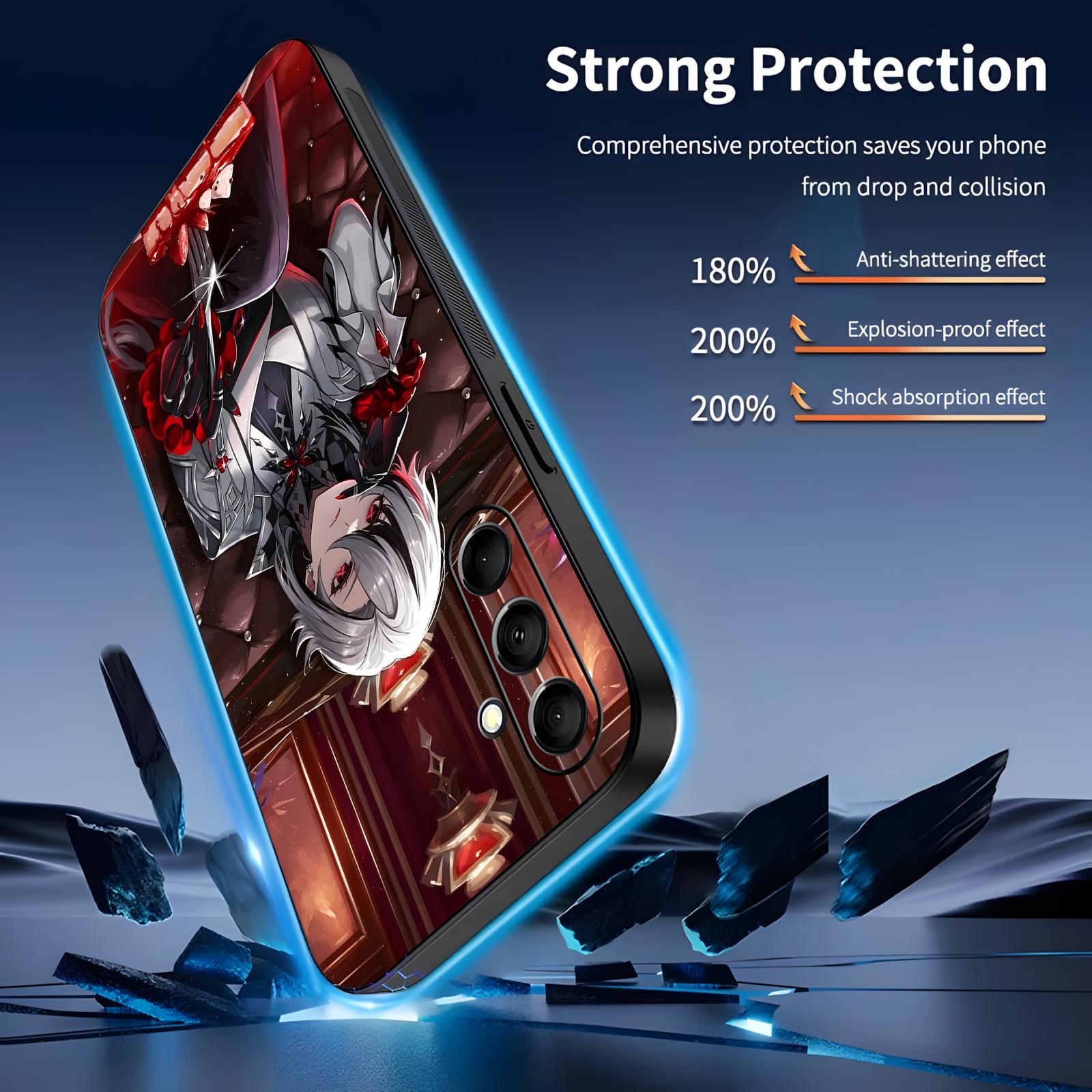 genshin impact Arlecchino Phon - Computer Case review and price