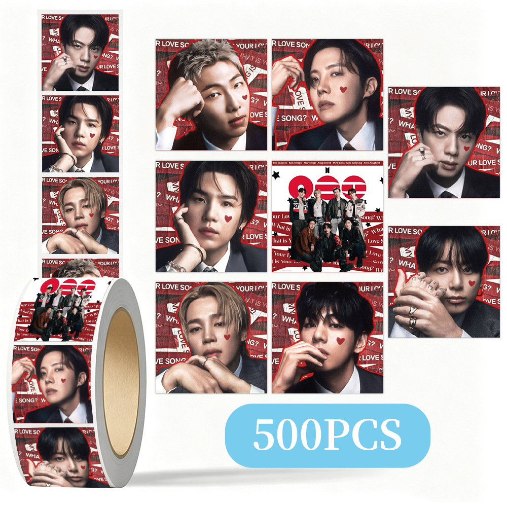 K-pop BTS Roll Stickers 500Pcs - Case Fans review and price